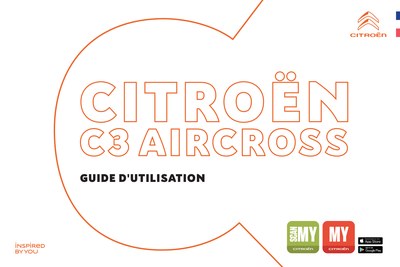 Couverture Notice Citroën C3 Aircross