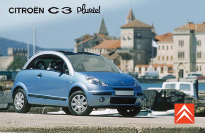 Couverture Notice Citroën C3 Pluriel