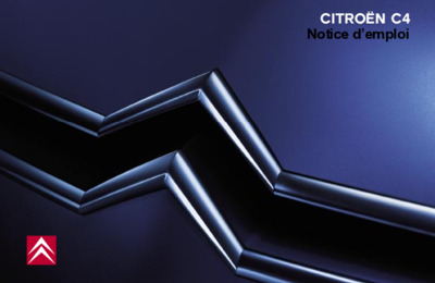 Couverture Notice Citroën C4