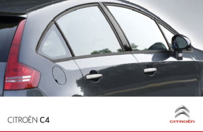 Couverture Notice Citroën C4