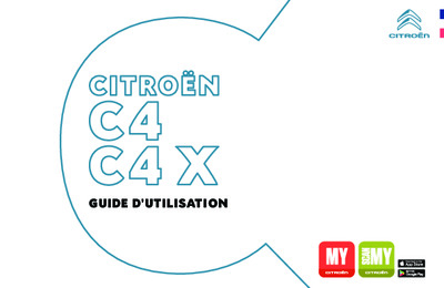 Couverture Notice Citroën C4 X