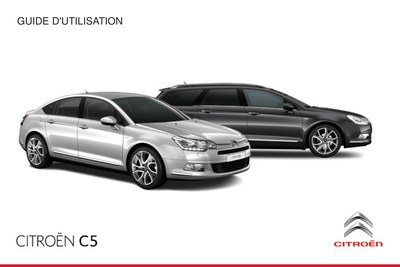 Couverture Notice Citroën C5