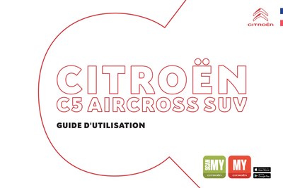Couverture Notice Citroën C5 Aircross