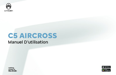 Couverture Notice Citroën C5 Aircross