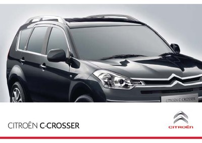 Couverture Notice Citroën C-Crosser