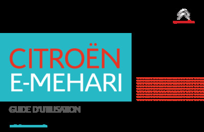 Couverture Notice Citroën e-Mehari