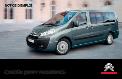 Couverture Notice Citroën Jumpy