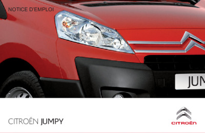 Couverture Notice Citroën Jumpy