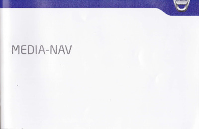 Couverture Notice Dacia Media Nav