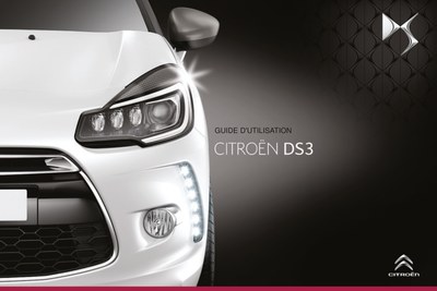 Couverture Notice DS Automobiles DS3