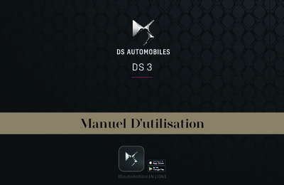 Couverture Notice DS Automobiles DS3