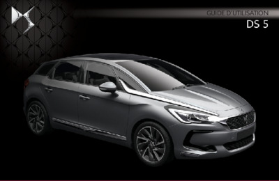 Couverture Notice DS Automobiles DS5