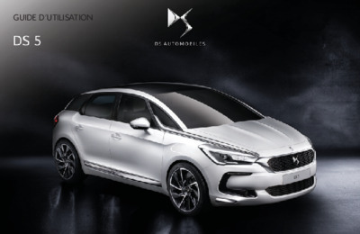 Couverture Notice DS Automobiles DS5