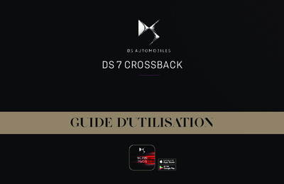 Couverture Notice DS Automobiles DS7 Crossback