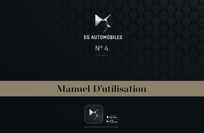 Couverture Notice DS Automobiles N°4