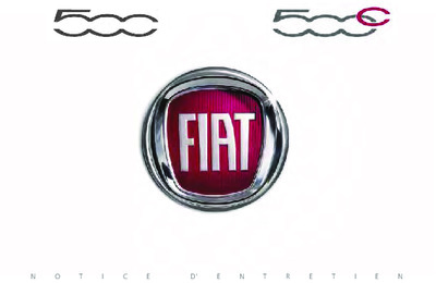 Couverture Notice Fiat 500