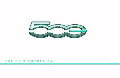 Couverture Notice Fiat 500