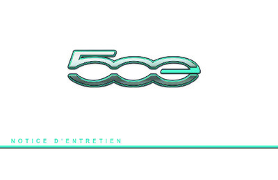 Couverture Notice Fiat 500