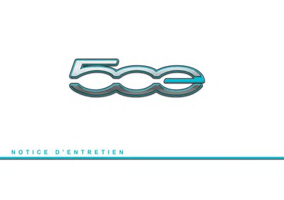Couverture Notice Fiat 500