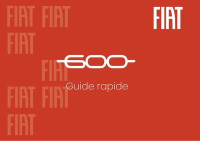 Couverture Notice Fiat 600