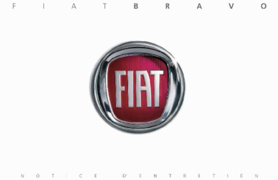 Couverture Notice Fiat Bravo