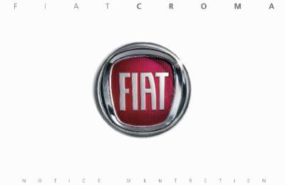 Couverture Notice Fiat Croma
