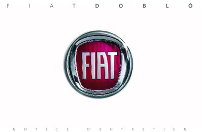 Couverture Notice Fiat Doblo