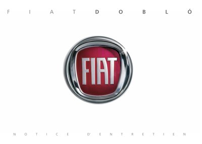 Couverture Notice Fiat Doblo