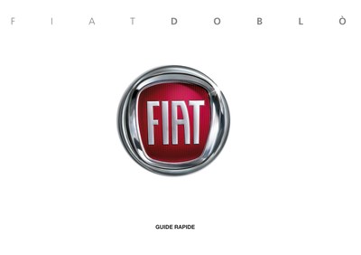 Couverture Notice Fiat Doblo