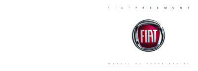 Couverture Notice Fiat Freemont