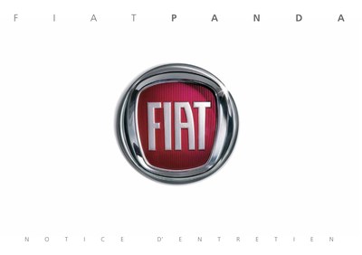 Couverture Notice Fiat Panda