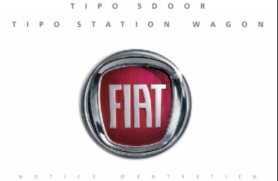 Couverture Notice Fiat Tipo