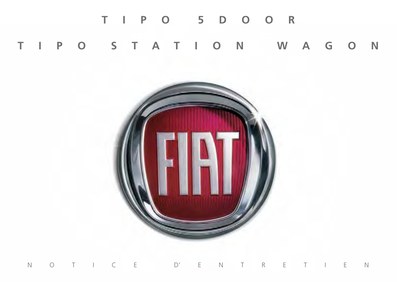 Couverture Notice Fiat Tipo