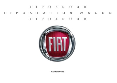 Couverture Notice Fiat Tipo