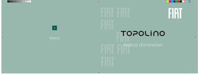 Couverture Notice Fiat Topolino