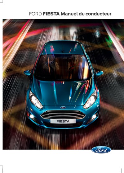 Couverture Notice Ford Fiesta