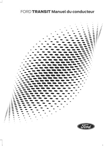 Couverture Notice Ford Transit