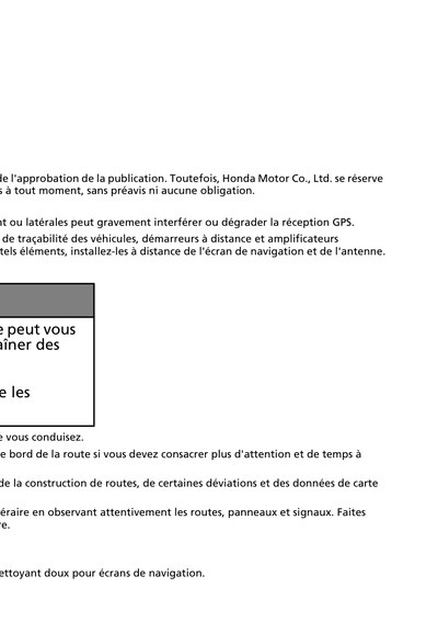 Couverture Notice Honda Civic