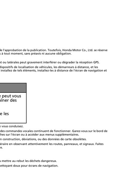 Couverture Notice Honda HR-V