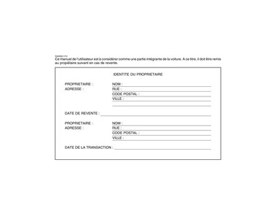 Couverture Notice Hyundai Santa Fe