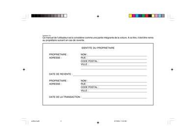 Couverture Notice Hyundai Santa Fe