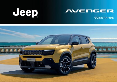 Couverture Notice Jeep Avenger