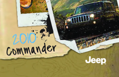 Couverture Notice Jeep Commander
