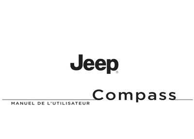 Couverture Notice Jeep Compass