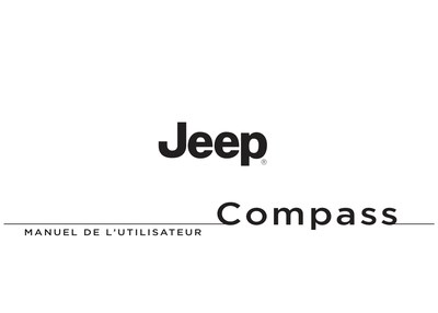 Couverture Notice Jeep Compass