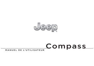 Couverture Notice Jeep Compass