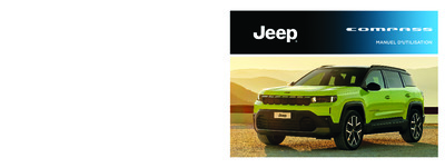 Couverture Notice Jeep Compass