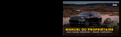Couverture Notice Jeep Grand Cherokee