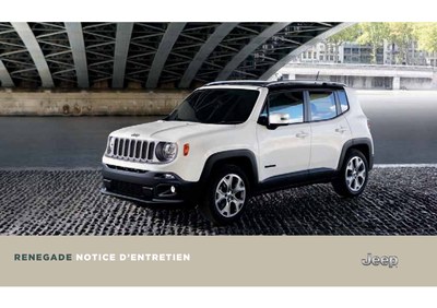 Couverture Notice Jeep Renegade