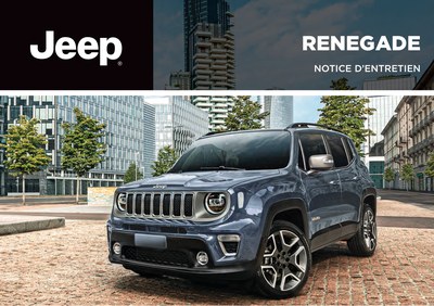 Couverture Notice Jeep Renegade